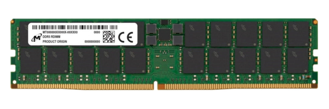 Micron 64GB DDR5 PC5-44800B-R 5600MT/s 2Rx4 ECC Registered Memory (3)