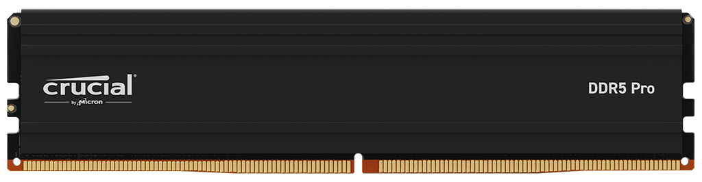 Crucial Pro 64GB DDR5 PC5-44800B-U 5600MT/s Non-ECC Unbuffered Memory