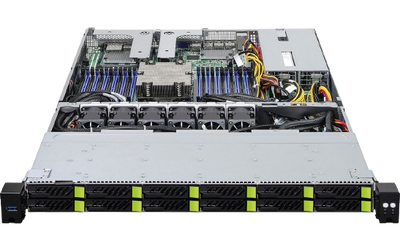 ASRock's Performant Server: ASRock 1U12E-GENOA/2L2T 12 Bay SFF NVMe