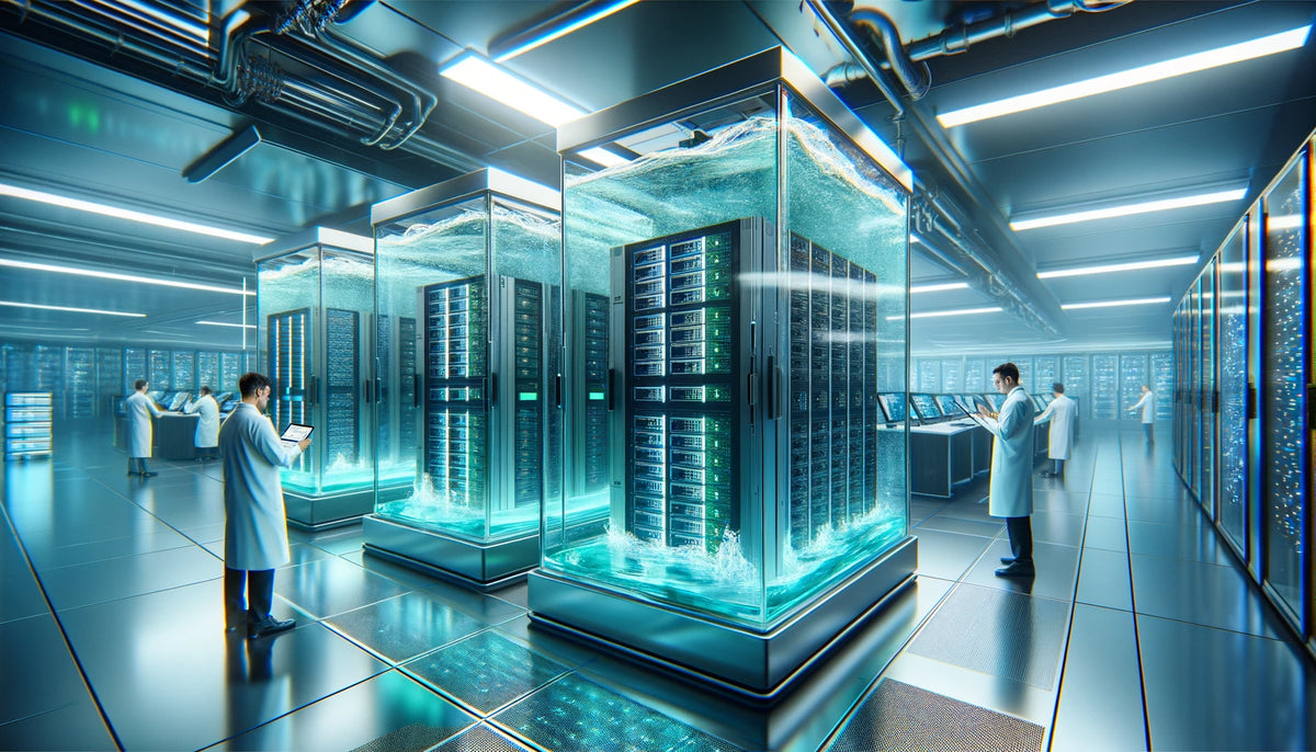 Submerging Server The Future of Server Cooling: Submersion in Non-Conductive Fluids