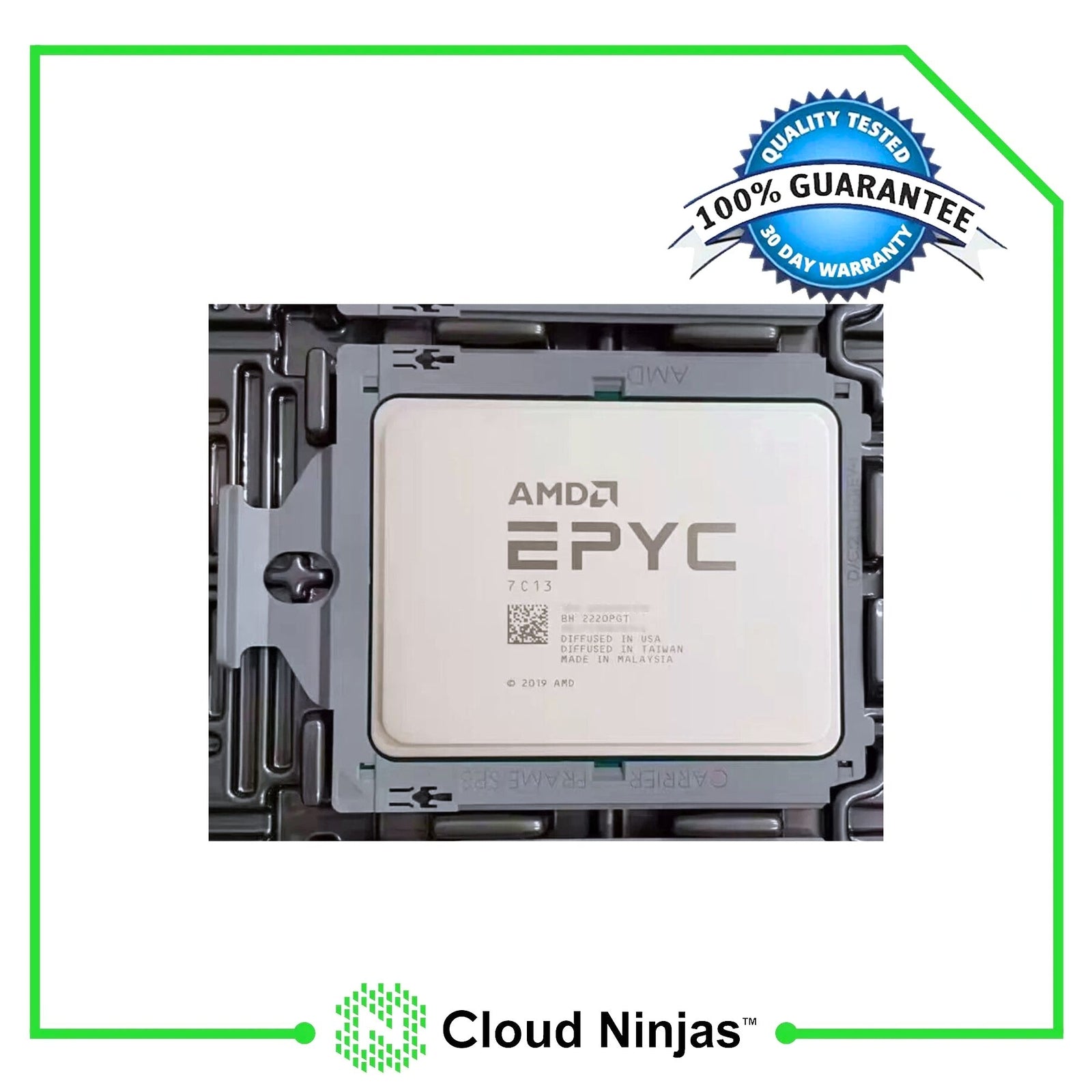 On Sale - AMD EPYC 7C13 64C/128T 2.00GHz @ Cloud Ninjas