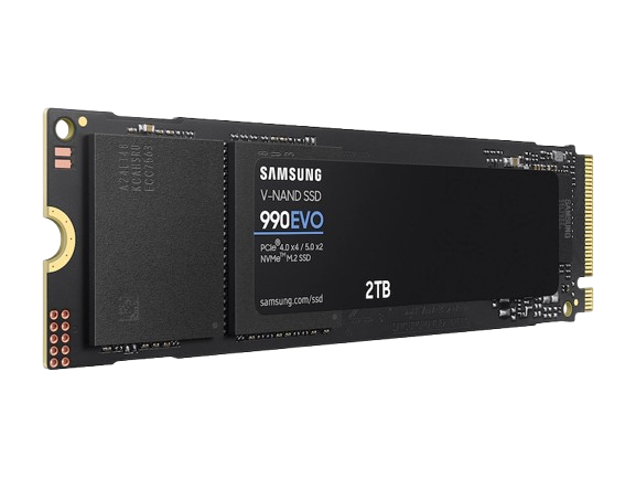 Samsung 990 EVO 2TB NVMe M.2 2280 Solid State Drive