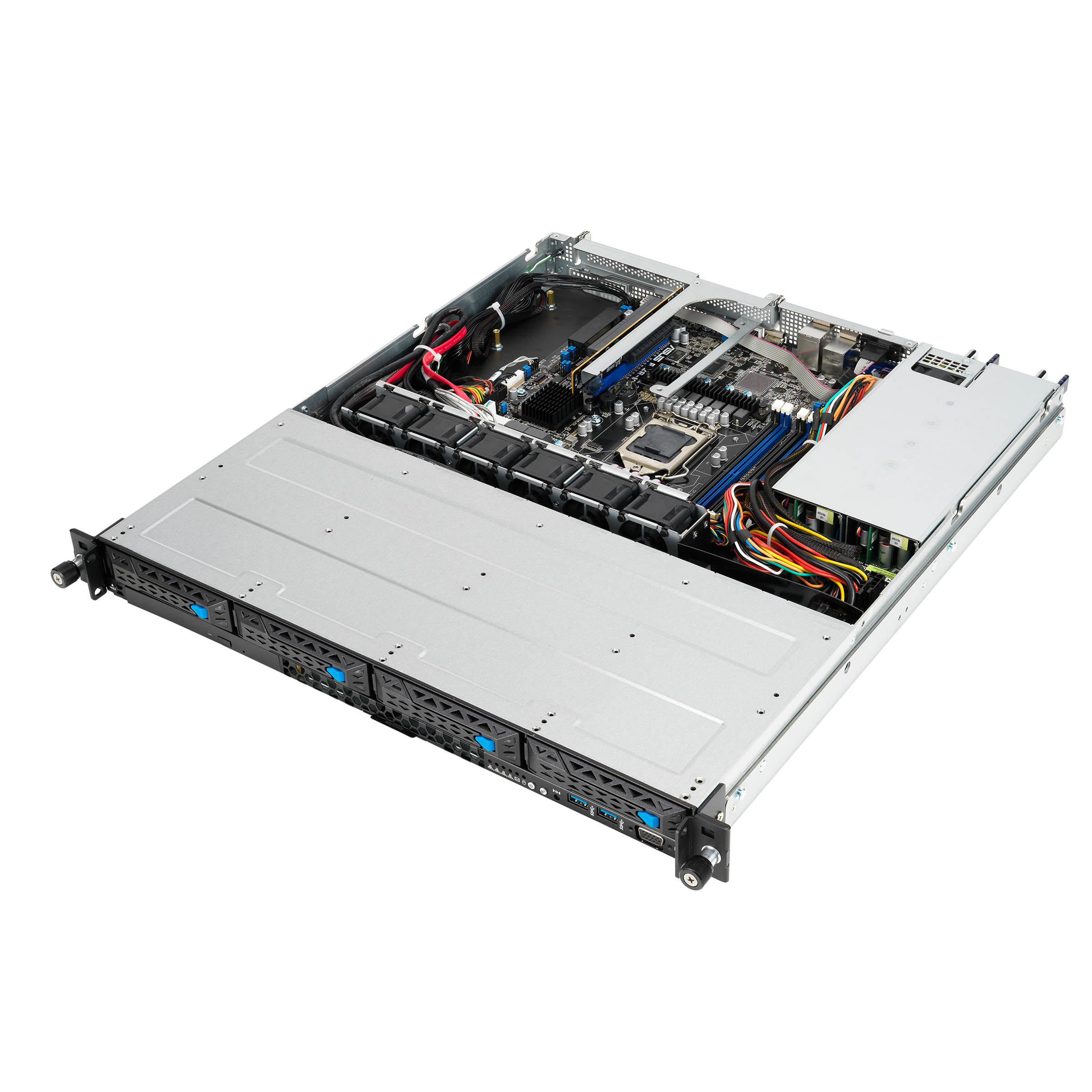 Rs111 Server Rack ASUS RS300-E11-RS4 4 Bay LFF 1U Rackmount Server | Cloud Ninjas