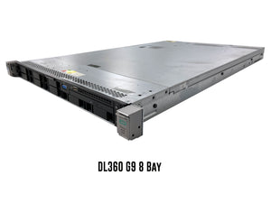 HPE DL360 Gen9 8 Bay SFF - 256GB 2400MHz RAM / 2 Intel Xeon E5-2650v4 12C/24T 2.2GHz