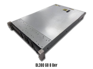 HPE DL380p Gen8 8 Bay SFF - 768GB 1600MHz RAM / 2 Intel Xeon E5-2697v2 12C/24T 2.7GHz