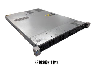 HPE DL360p Gen8 8 Bay SFF - 256GB 1600MHz RAM / 2 Intel Xeon E5-2660v2 10C/20T 2.2GHz