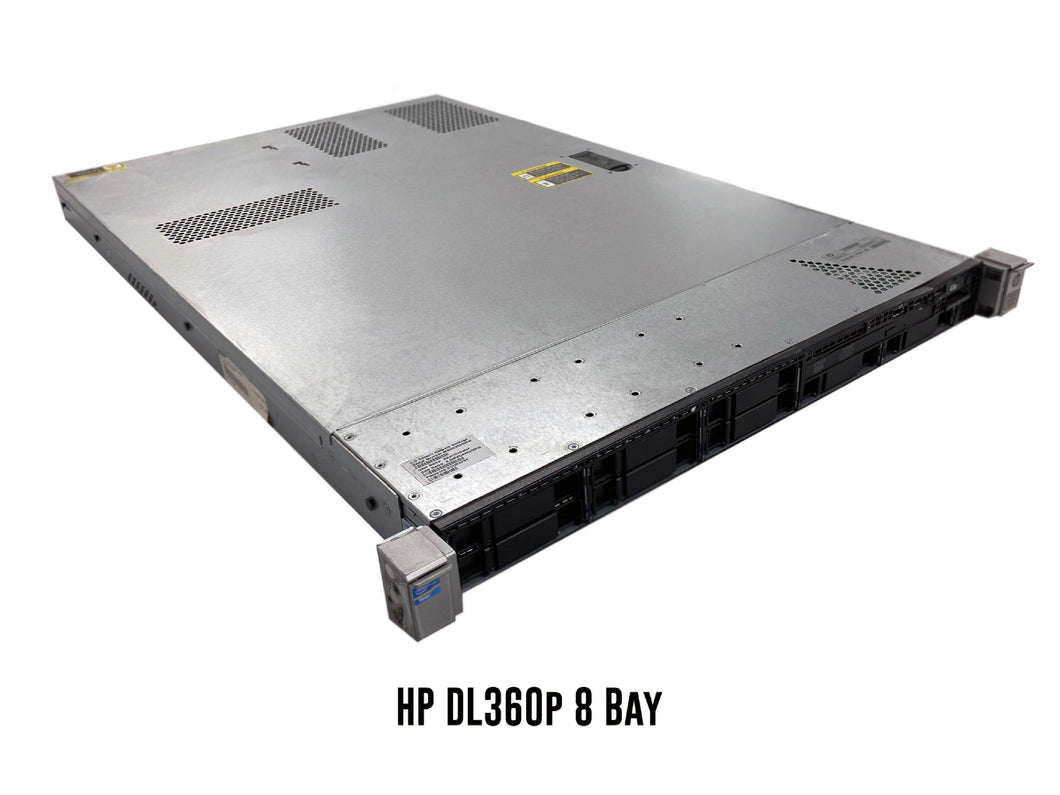 HPE DL360p Gen8 8 Bay SFF - 128GB 1600MHz RAM / 2 Intel Xeon E5-2630v2 6C/12T 2.6GHz