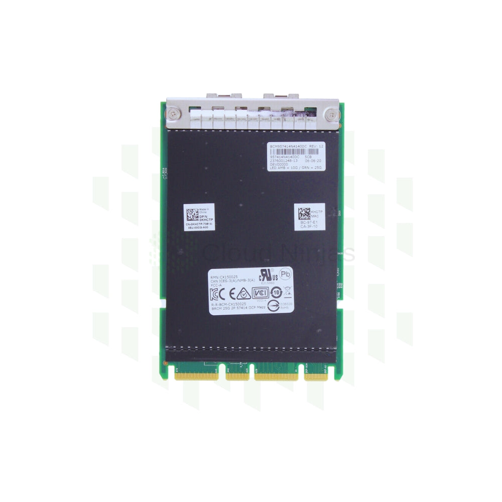 Dell Broadcom 57414 2x10/25GbE SFP28 Mezzanine NIC