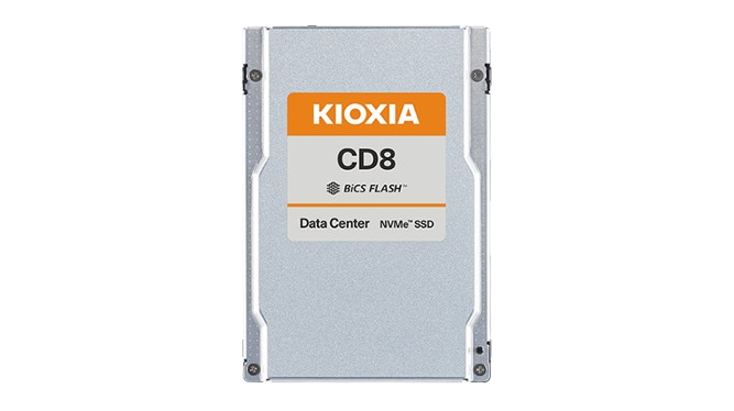 Kioxia CD8-V U.2 NVMe 2.5