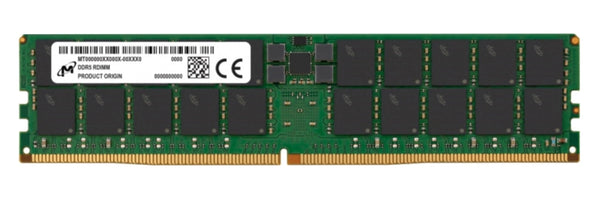 Micron 96GB DDR5 PC5-38400B-R 4800MT/s 2Rx4 ECC Registered Memory
