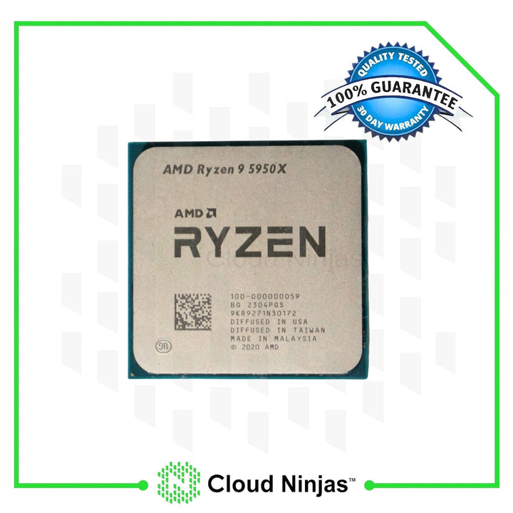 Used AMD Ryzen 9 5950X - 16 Cores / 32 Threads 3.4GHz