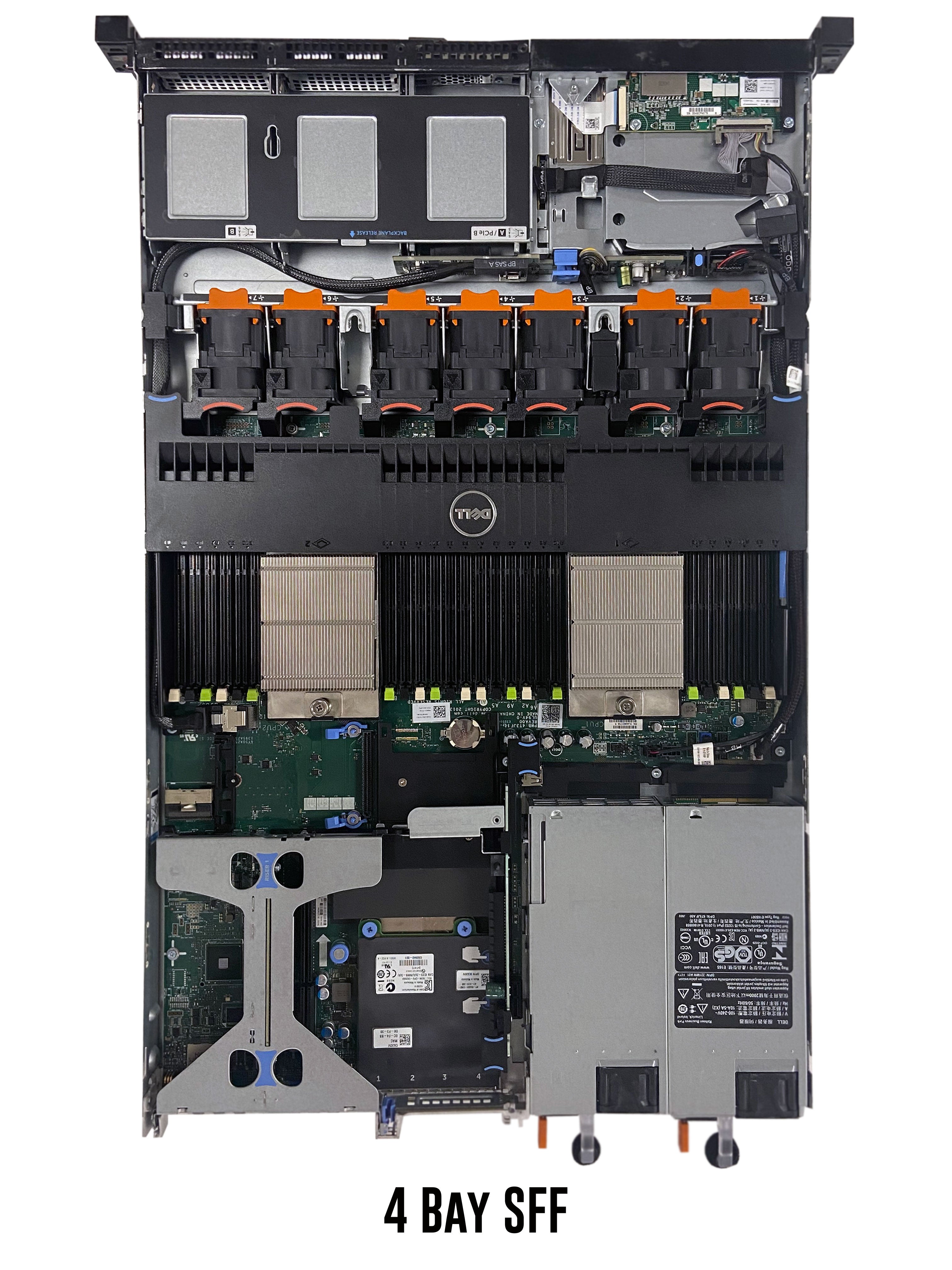 Dell PowerEdge R620 - 4 Bay SFF
